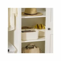 Iris Open Lid Storage Bin, Off-White, 4/Pack (552111) -ORGANIZTIONAL STORAGE Sales unnamed file 808