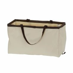 Household Essentials Krush Rectangle Container Tote Bag, Beige (2245)
