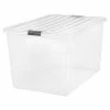 Iris 132 Qt. Latch Lid Storage Box, Clear (100251) -ORGANIZTIONAL STORAGE Sales unnamed file 82