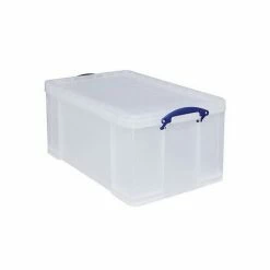 Really Useful Box Really Useful 64 L Storage Box, Clear (64C)