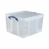 Really Useful Box® 42 Liter Snap Lid Storage Bin, Clear (42L CL) 2 Really Useful Box® 42 Liter Snap Lid Storage Bin, Clear (42L CL) -ORGANIZTIONAL STORAGE Sales unnamed file 831