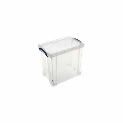 Really Useful Box Really Useful 19 L Storage Box, Clear (19 LITRE CLEAR)