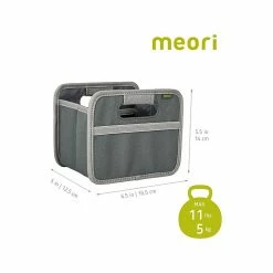 Meori Mini Foldable Box, Granite Gray (A100526) 11 Meori Mini Foldable Box, Granite Gray (A100526) -ORGANIZTIONAL STORAGE Sales unnamed file 859