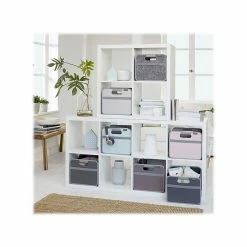 Meori Small Foldable Box, Granite Gray (A100533) -ORGANIZTIONAL STORAGE Sales unnamed file 876