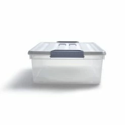 Keter 31.7 Qt. Latch Lid Storage Tote, Clear (TR54512) 8 Keter 31.7 Qt. Latch Lid Storage Tote, Clear (TR54512) -ORGANIZTIONAL STORAGE Sales unnamed file 880
