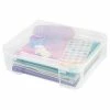 Iris® Snap Tight Case, Clear, Large -ORGANIZTIONAL STORAGE Sales unnamed file 898