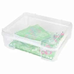 Iris® Snap Tight Case, Clear, Large 6 Iris® Snap Tight Case, Clear, Large -ORGANIZTIONAL STORAGE Sales unnamed file 899