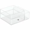 InterDesign Plastic Drawers With Side Organizer, Clear (39360) 1 InterDesign Plastic Drawers With Side Organizer, Clear (39360) -ORGANIZTIONAL STORAGE Sales unnamed file 914