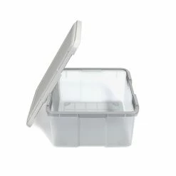 TRU RED™ Weathertight 30.6 Qt. Latch Lid Storage Bin, Clear (TR58302) -ORGANIZTIONAL STORAGE Sales unnamed file 92