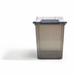 Keter 29.3 Qt. Latch Lid Storage Tote, Smoke (TR54516) 8 Keter 29.3 Qt. Latch Lid Storage Tote, Smoke (TR54516) -ORGANIZTIONAL STORAGE Sales unnamed file 936