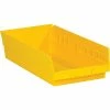 Partners Brand 17 7/8" X 11 1/8" X 4" Plastic Shelf Bin Quill Brand, Yellow, 8/Case 1 Partners Brand 17 7/8" X 11 1/8" X 4" Plastic Shelf Bin Quill Brand, Yellow, 8/Case -ORGANIZTIONAL STORAGE Sales unnamed file 938