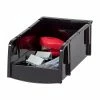 Staples Small Modular Stacking Storage Box, Black, Each (200519) 1 Staples Small Modular Stacking Storage Box, Black, Each (200519) -ORGANIZTIONAL STORAGE Sales unnamed file 942