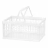 Iris Open Lid Collapsible Storage Crate, Clear (100715) 1 Iris Open Lid Collapsible Storage Crate, Clear (100715) -ORGANIZTIONAL STORAGE Sales unnamed file 943