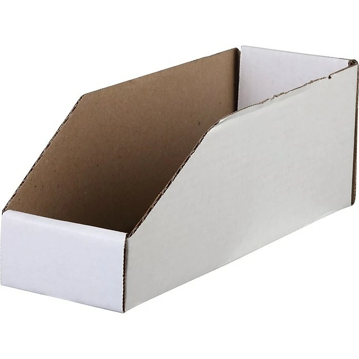 Elwood Industries 12"L X 4"W X 4.5"H Storage Boxes, White, 50/Bundle (337-040412) 3 Elwood Industries 12"L X 4"W X 4.5"H Storage Boxes, White, 50/Bundle (337-040412)