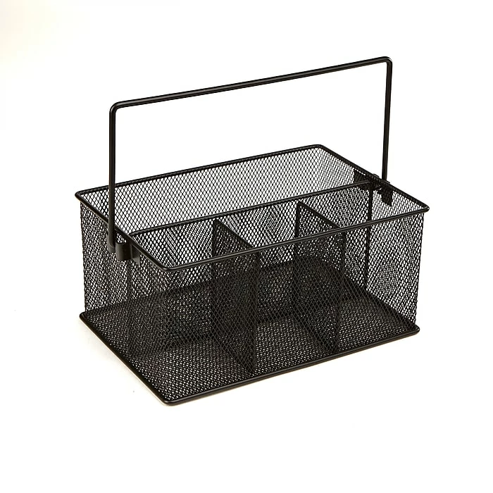 Mind Reader Mesh Storage Basket, Black (MESHBASKET-BLK) 8 Mind Reader Mesh Storage Basket, Black (MESHBASKET-BLK) - Image 6