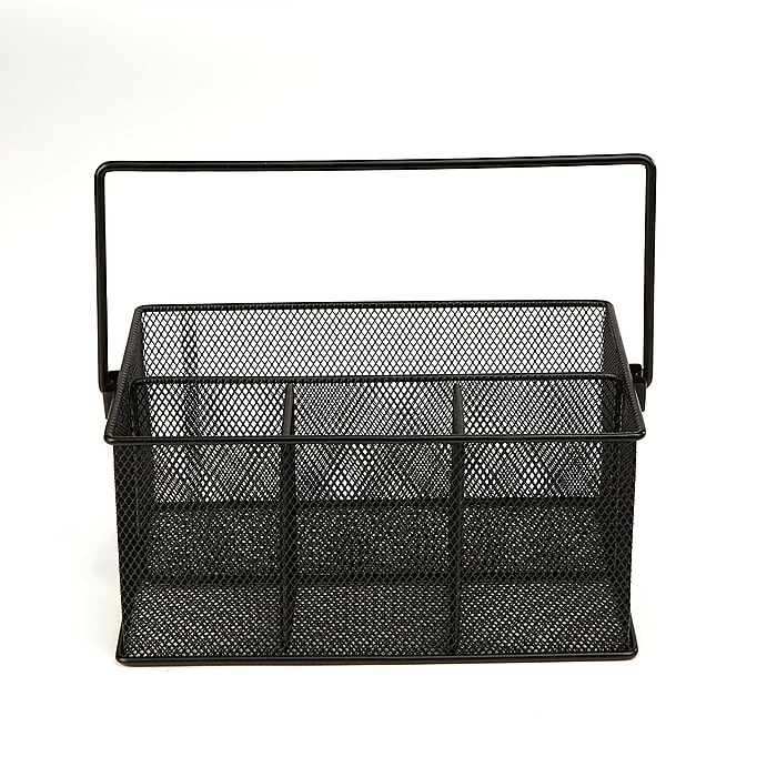 Mind Reader Mesh Storage Basket, Black (MESHBASKET-BLK) 9 Mind Reader Mesh Storage Basket, Black (MESHBASKET-BLK) - Image 7